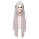 Fire Emblem: ThreeHouses Edelgard Long Straight Grey Cosplay Wigs - lemailwigs