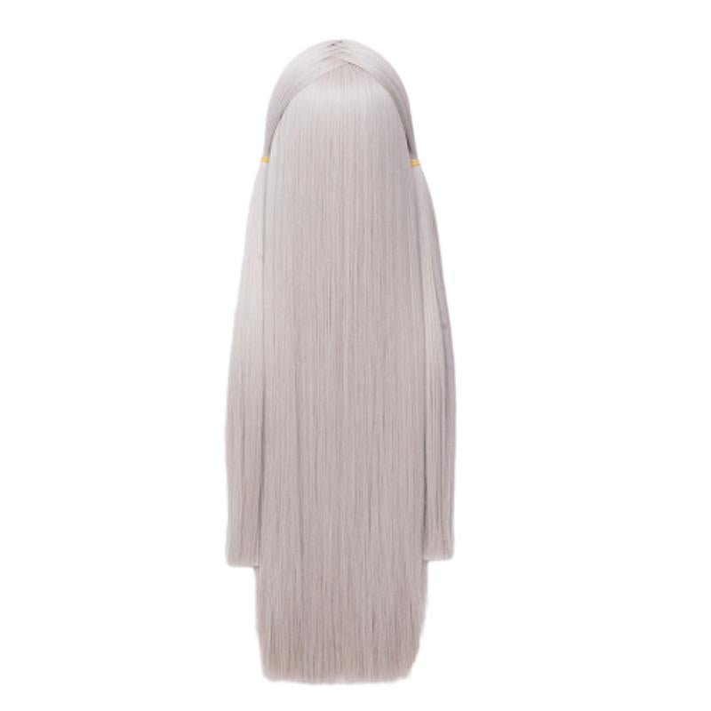 Fire Emblem: ThreeHouses Edelgard Long Straight Grey Cosplay Wigs - lemailwigs