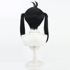 Fire Force Kotatsu Tamaki Long Straight Ponytail Black Cosplay Wigs - lemailwigs
