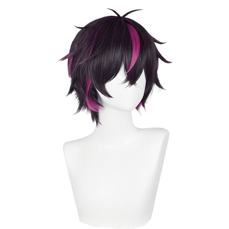 Fragaria Memories Kurode Black Mixed Purple Cosplay Wig - lemailwigs