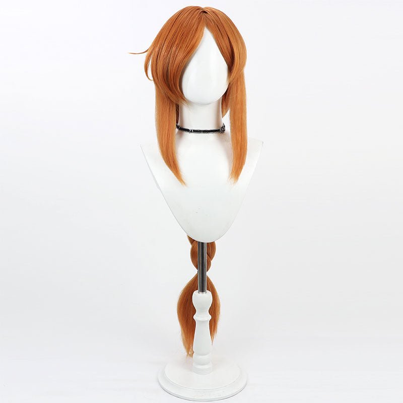 Frieren: Beyond Journey's End Flamme Orange Long Cosplay Wigs - lemailwigs
