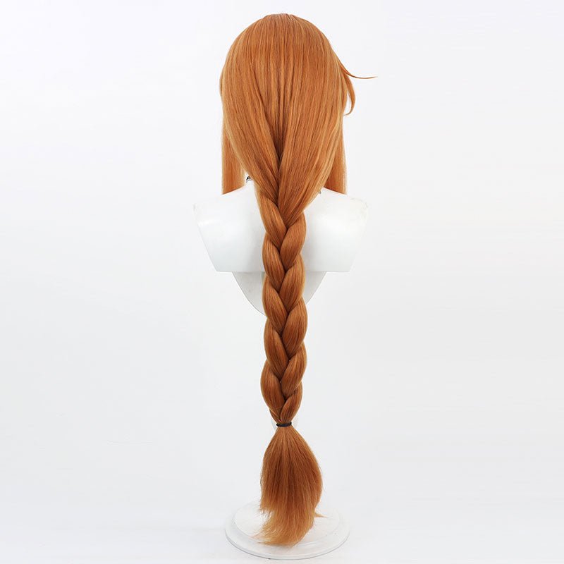 Frieren: Beyond Journey's End Flamme Orange Long Cosplay Wigs - lemailwigs