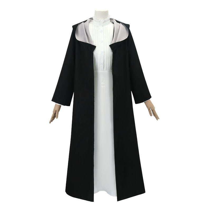 Frieren: Beyond Journey's End Fren Cosplay Costume And Purple Wig Kit - lemailwigs