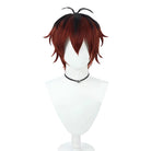 Frieren: Beyond Journey's End Stark Black Mixed Dark Red Cosplay Wig - lemailwigs