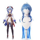 Game Genshin Impact Ganyu Long Gradient Blue Cosplay Wigs - lemailwigs