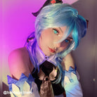 Game Genshin Impact Ganyu Long Gradient Blue Cosplay Wigs - lemailwigs