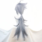 Game Genshin Impact Razor Long Silvery Grey Cosplay Wigs - lemailwigs