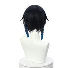 Game Genshin Impact Venti Gradient Blue Braided Cosplay Wigs - lemailwigs