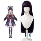 Game Genshin Impact Yunjin Purple Long Cosplay Wigs - lemailwigs
