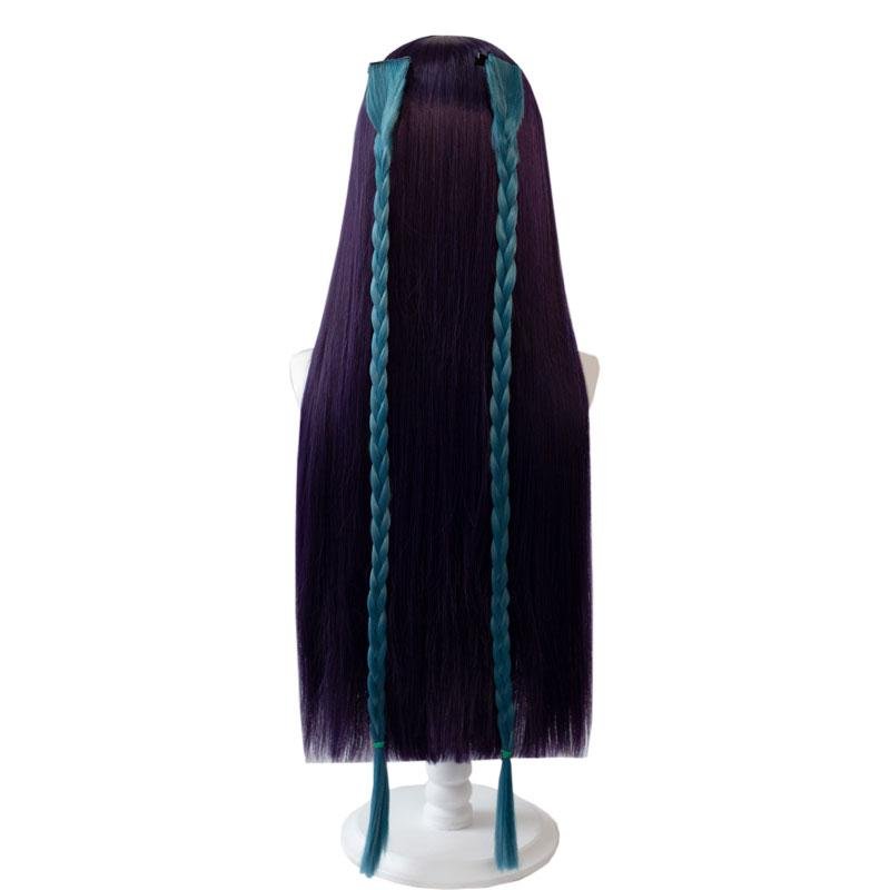 Game Genshin Impact Yunjin Purple Long Cosplay Wigs - lemailwigs