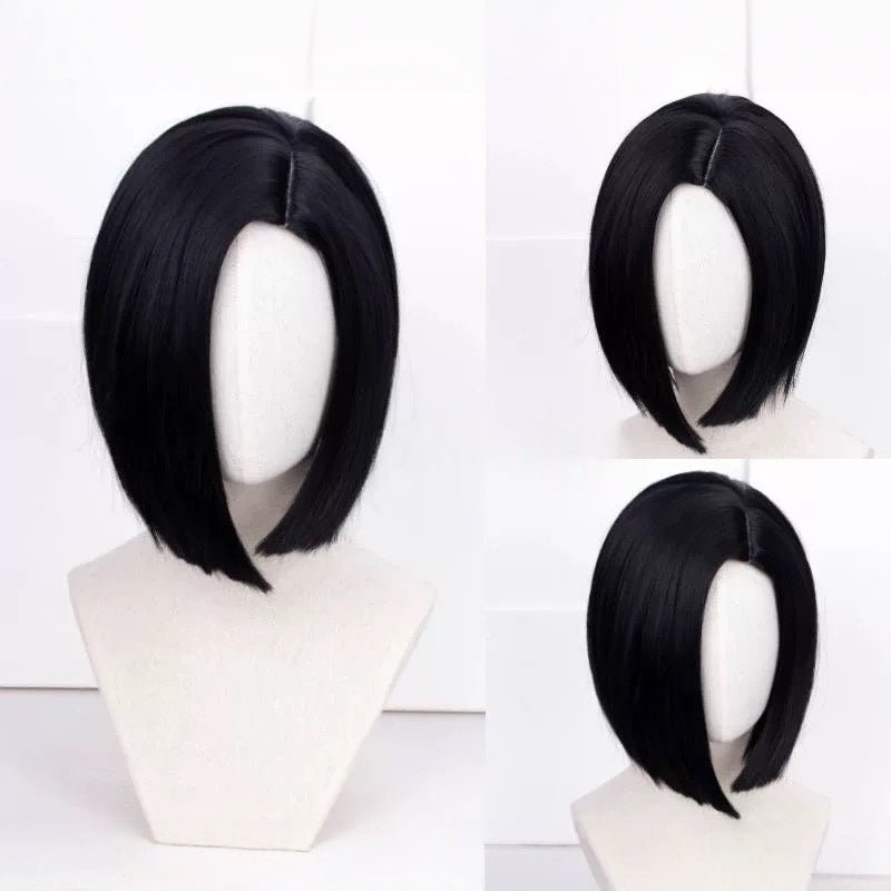 Game Viper Cosplay Wig Short Straight Black Cosplay Wigs - lemailwigs