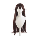Genshin Impact Amber Long Straight Brown Cosplay Wigs - lemailwigs