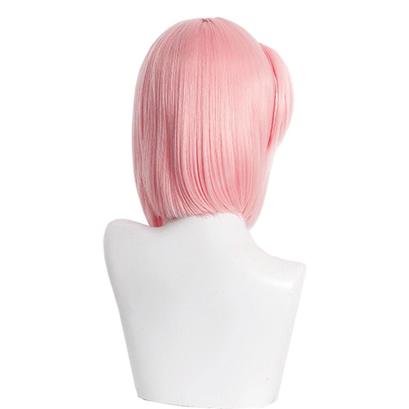 Genshin Impact Charlotte Short Pink Cosplay Wig - lemailwigs