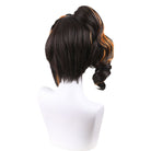 Genshin Impact Chiori Black Mixed Orange Cosplay Wig - lemailwigs