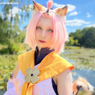 Genshin Impact Diona Short Pink Cosplay Wigs - lemailwigs