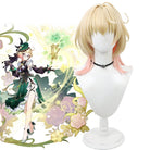 Genshin Impact Emilie Yellow mixed Pink Cosplay Wig - lemailwigs