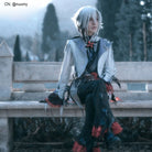 Genshin Impact Fatui Arlecchino Long Cosplay Wig - lemailwigs