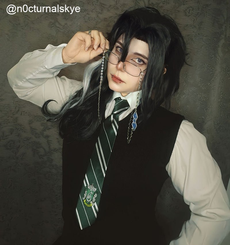 Genshin Impact Fatui Cosplay Wigs - B - lemailwigs