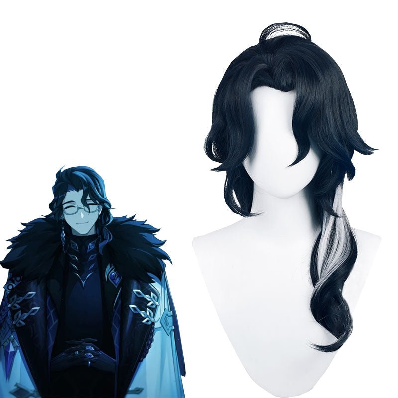Genshin Impact Fatui Regrator Pantalone Cosplay Wigs - lemailwigs