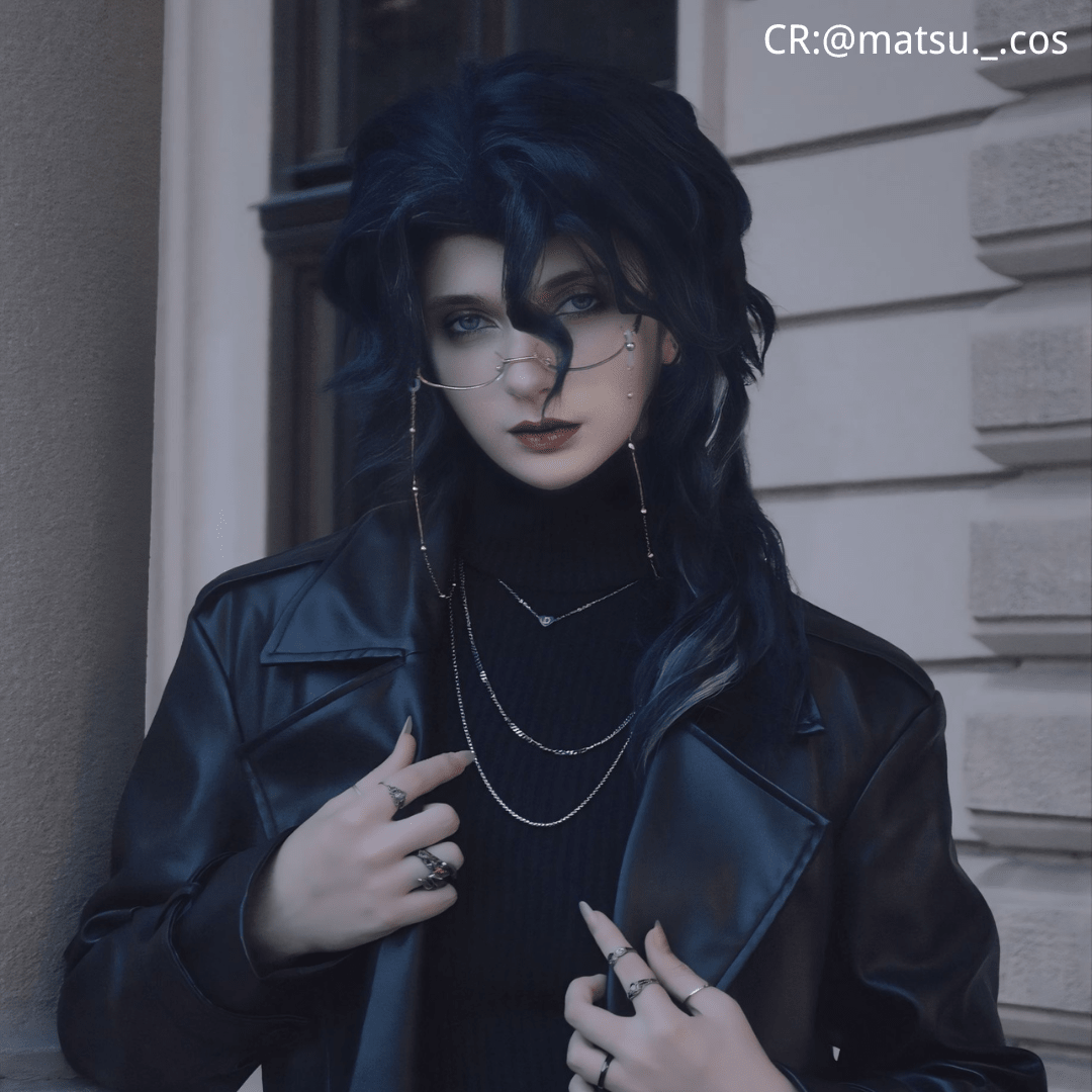 Genshin Impact Fatui Regrator Pantalone Cosplay Wigs - lemailwigs