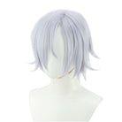 Genshin Impact Fatui Short Blue Grey Cosplay Wigs - lemailwigs