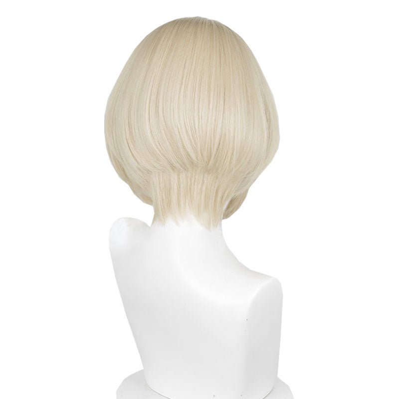 Genshin Impact Fontaine Freminet Short Blonde Cosplay Wig – lemailwigs