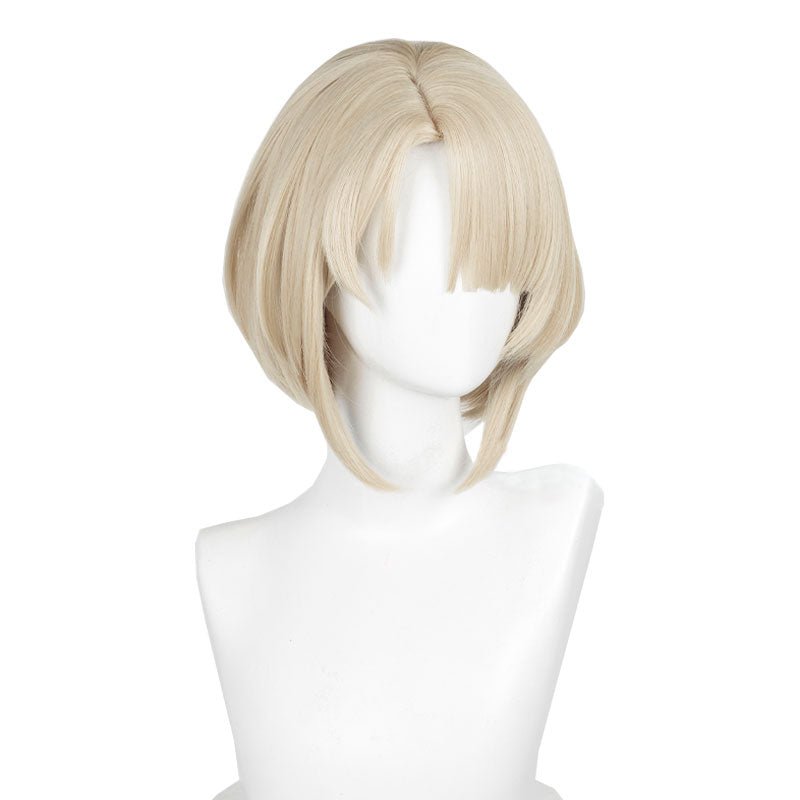 Genshin Impact Fontaine Freminet Short Blonde Cosplay Wig - lemailwigs