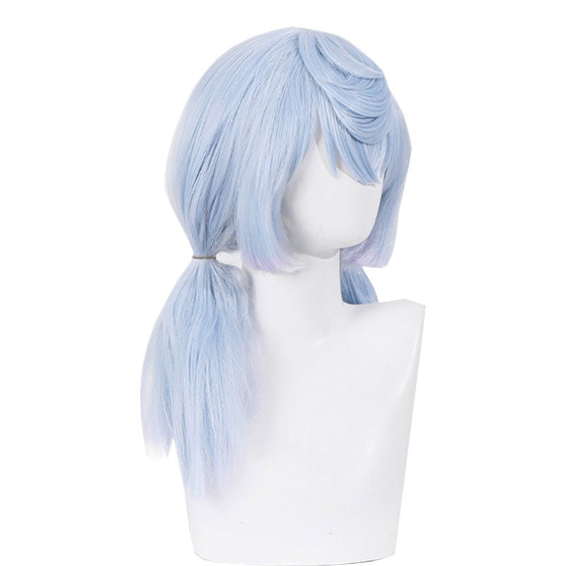 Genshin Impact Fontaine Sigewinne Blue Cosplay Wig - lemailwigs