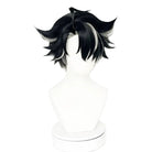 Genshin Impact Fontaine Wriothesley Black Mixed Grey Cosplay Wig - lemailwigs