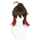 Genshin Impact Gaming Brown Mixed Red Cosplay Wig - lemailwigs