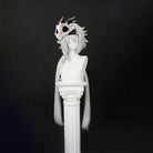 Genshin Impact Iansan White Long Cosplay Wig - lemailwigs