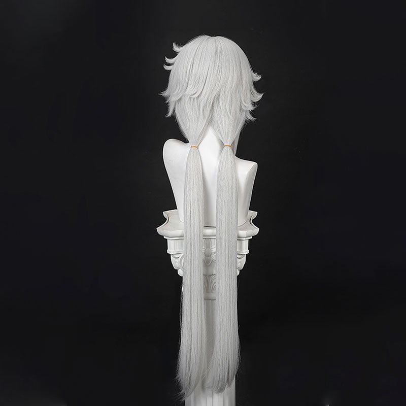 Genshin Impact Iansan White Long Cosplay Wig - lemailwigs