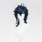 Genshin Impact Kinich Blue Black Short Cosplay Wig - lemailwigs