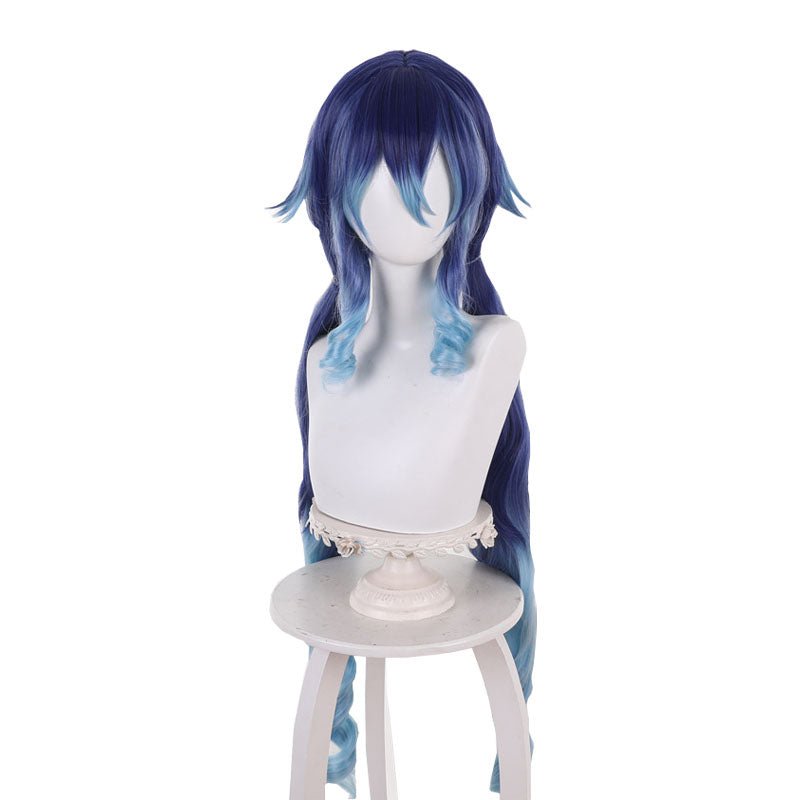 Genshin Impact Layla Long Gradient Cosplay Wigs - lemailwigs