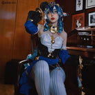 Genshin Impact Layla Long Gradient Cosplay Wigs - lemailwigs