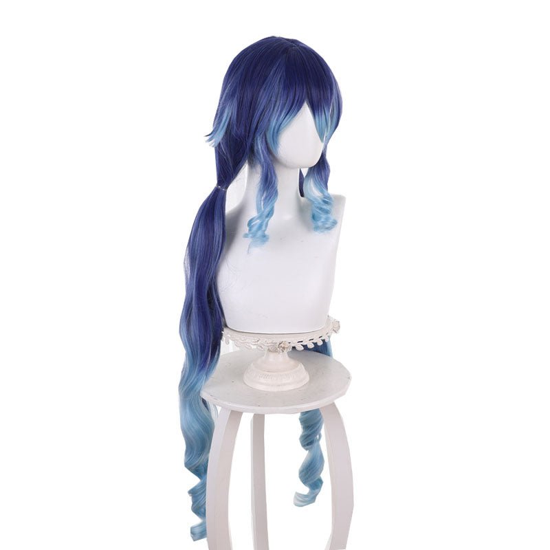 Genshin Impact Layla Long Gradient Cosplay Wigs - lemailwigs