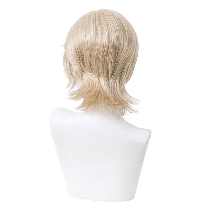 Genshin Impact Lyney Short Blonde Cosplay Wig - lemailwigs