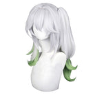 Genshin Impact Nahida Grey Mixed Green Cosplay Wigs - lemailwigs