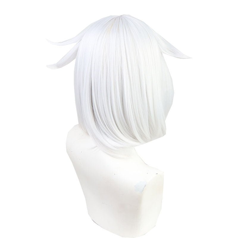 Genshin Impact Paimon Silver Cosplay Wigs - lemailwigs