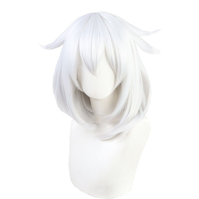 Genshin Impact Paimon Silver Cosplay Wigs - lemailwigs