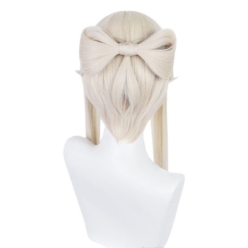 Genshin Impact Pizza Hut Ningguang Cosplay Wig - lemailwigs