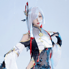 Genshin Impact Shenhe white - haired Cosplay Wig - lemailwigs