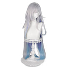 Genshin Impact Skirk Grey Mixed Blue Cosplay Wig - lemailwigs