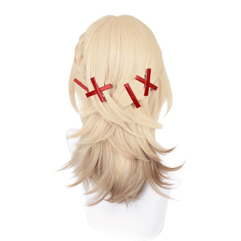 Genshin Impact Sumeru Kaveh Blonde Cosplay Wigs - lemailwigs
