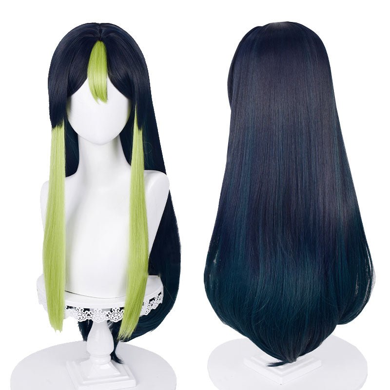 Genshin Impact Tighnari Long Stright Cosplay Wig - lemailwigs