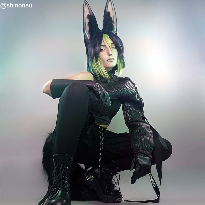 Genshin Impact Tighnari Short Gradient Cosplay Wigs - lemailwigs