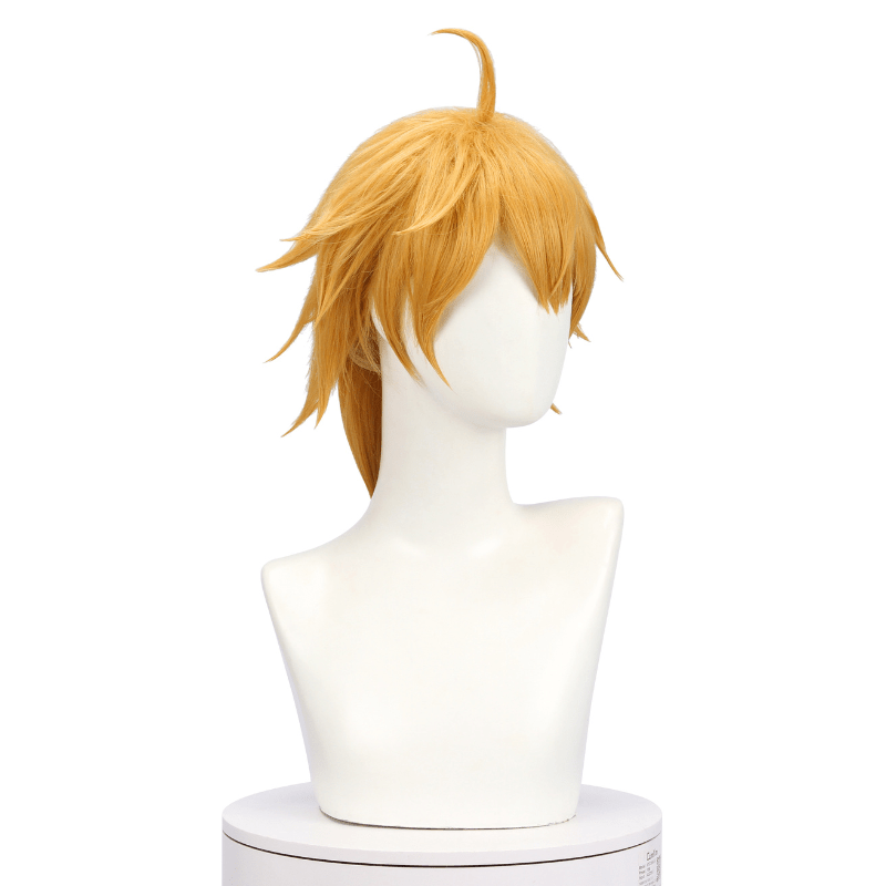 Genshin Impact Toma Yellow Short Cosplay Wig - lemailwigs