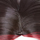 Genshin Impact Xiao Black Mixed Dark Red Cosplay Wig - lemailwigs