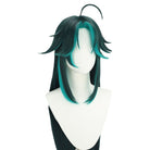 Genshin Impact Xiao Long Green Mixed Blue Cosplay Wigs - lemailwigs