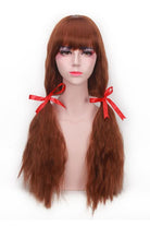 Girls Fashion Long Synthetic Waved Fluffy Wigs - lemailwigs